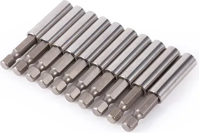 Zdjęcie produktu dla 10-częściowy przedłużacz wkrętaka Uchwyt wiertła 1/4" Hex Elektronarzędzia