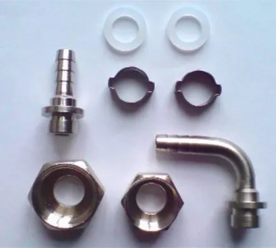 Produktbild von CO2-Schlauchtüllenset, 8 Teile - 10mm