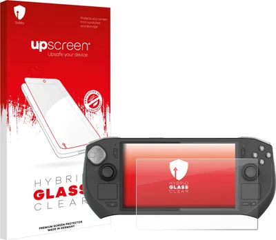 Produktbild von upscreen Schutzglas für Zotac Gaming Zone Schutzfolie Panzer Folie Glas Display Schutz klar