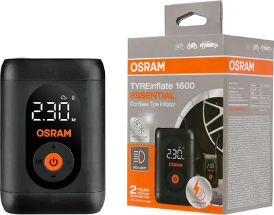 Produktbild von OSRAM TYREinflate 1600 ESSENTIAL, kabelloser wiederaufladbarer digitaler Reifenk