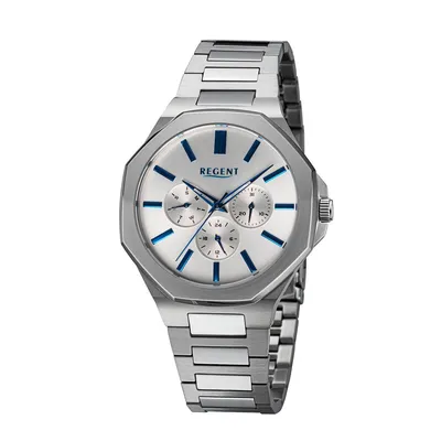 Produktbild von Regent Herren Uhr BA-769 Chronograph Edelstahl