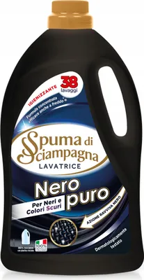 Produktbild von Levatrice Neropuro schwarz Waschmittel 38 Wäschen 1.71l - Spuma di Sciampagna