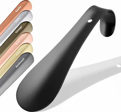 Produktbild von Edelstahl Schuhanzieher - Kompakt und Stabil - 15 cm