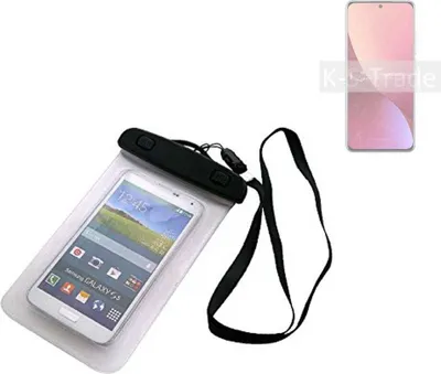 Produktbild von K-S-Trade Schutz Hülle Handy Hülle Kompatibel mit Xiaomi 12S Beach Bag wasserdicht 16cm x 10cm Schutzhülle Staub Sand Flachwasser Beachbag Case