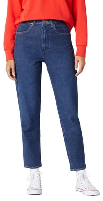 Image de Jeans "Mom" Wrangler, couleur bleu marine, taille 26
