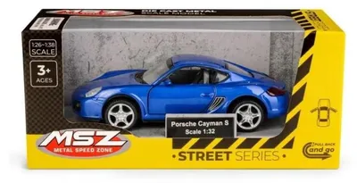 Image de Porsche Cayman S Bleu - MSZ