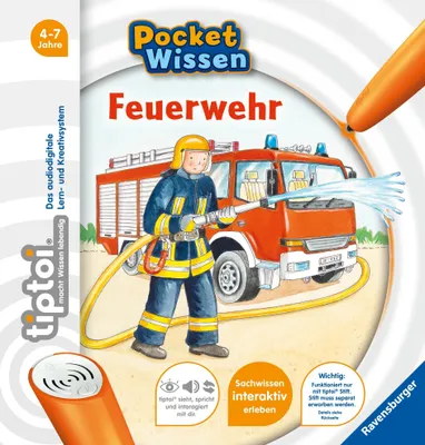Immagine prodotto di tiptoi® Vigili del Fuoco (tiptoi® Pocket Knowledge)