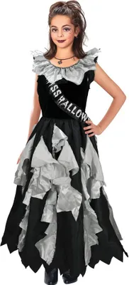 Image de Bristol Novelty Enfants / Filles Costume Zombie Promèque BN1822 (11-13 ans) (Noir/Gris)