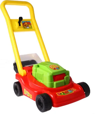 Produktbild von Kinder Rasenmäher mit Fahrgeräusch und Grasfangbox; 71299333