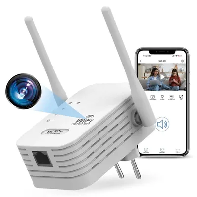 Obrázok produktu pre Mini WiFi kamera v zosilňovači signálu iUni RP1, Full HD, slot pre microSD kartu, živé zobrazenie na telefóne