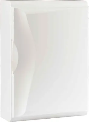 Image de EATON Petit tableau de distribution AP BC-A-1/13-TW-G SK II 1 rangée+porte plastique blanc 110157