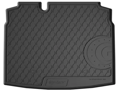 Imagen del producto de Alfombrilla de goma para el maletero/compartimento de carga, compatible con VW GOLF VI (5K1) y Golf V (1K1) (versión hatchback)