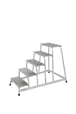 Produktbild von KRAUSE Montagetritt STABILO  alu 5 Stufen, H: 101,0 cm