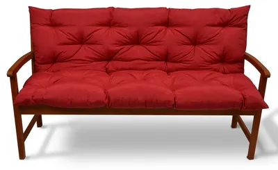 Produktbild von Beautissu Flair BR Bankauflage Rot, 150x50x50cm