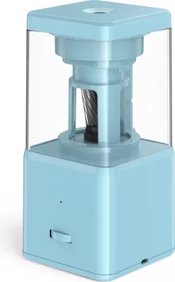 Obrázek produktu pro Automatické elektrické ořezávátko, přenosné, na baterie, pro tužky 7šC8 mm 2B 3B 4B, podporuje šestihranné/trojúhelníkové/kulaté tužky, automatické vkládání/vyjímání s velkou nádobou na odpad, rychlé ořezávání pro studenty, umělce, domácnosti, školy, třídy, kanceláře