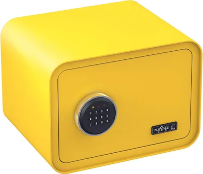Produktbild von BASI - mySafe - Elektronik-Möbel-Tresor - mySafe 350 - Code - Zitronengelb