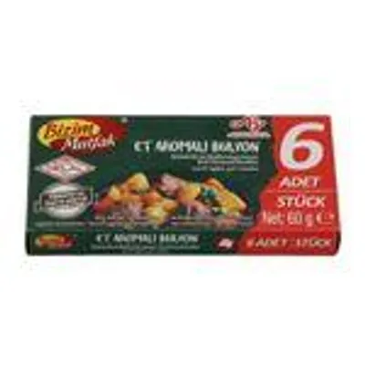 Bizim Mutfak Et Aromali Bulyon – 60 g – Rinderbouillon-Würfel