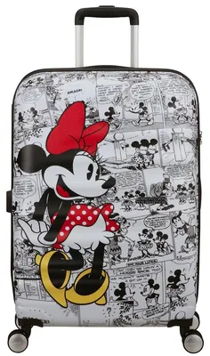 Productafbeelding van American Tourister trolley Wavebreaker Disney Spinner 67 / 24 TSA Disney FL Minnie Comics White wit