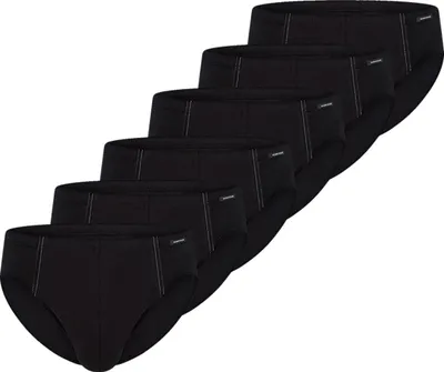 Produktbild von Schiesser 6er Pack Baumwolle Essential Mini Slip / Unterhose Angenehm auf der Haut, Perfekte Passform und maximaler Komfort, Atmungsaktiv