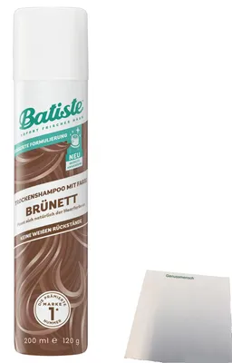 Produktbild von Batiste Trockenshampoo bruenette (200ml Dose) + usy Block