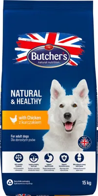 Zdjęcie produktu dla Butcher's karma sucha dla psa 15 kg z kurczakiem