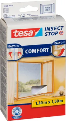 Immagine prodotto di Tesa zanzariera finestra 1,3x1,5m bianco 55388