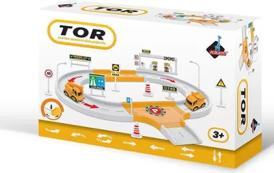 Zdjęcie produktu dla ASKATO, Tor z samochodami budowlanymi