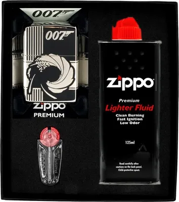 Produktbild von JAMES BOND BLACK ICE ZIPPO Feuerzeug Geschenkset Nr. 1