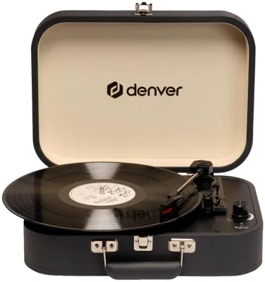 Immagine prodotto di Denver VPL-130 Giradischi portatile, 33/45/78 giri, registrazione USB-PC
