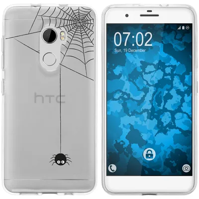 Produktbild von PhoneNatic Case kompatibel mit HTC One X10 Silikon-Hülle Herbst Spinne/Spider M3