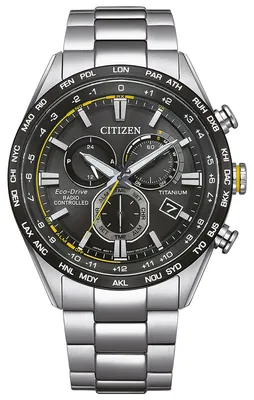 Image de Citizen - Montre-bracelet - hommes - radio - Eco-Drive - CB5947-80E