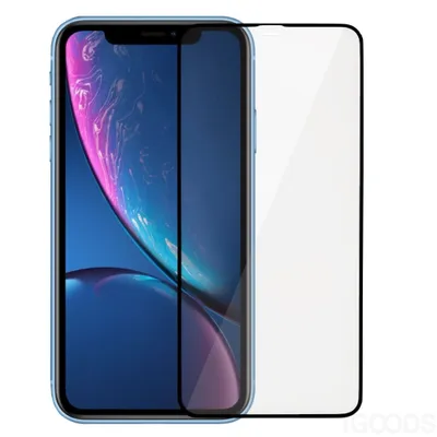 Immagine prodotto di Vetro blindato FIXED Full-Cover per Apple iPhone XR/11, completamente incollato al display, nero