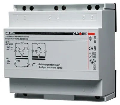 Produktbild von GROTHE GT 1990 – 5,2 A – 230–240 V – 90 mm – 90 mm – 55 mm – 1 kg