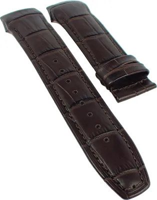 Produktbild von Jaguar > Uhrenarmband > Krokoprägung braun Leder > J680/A J680