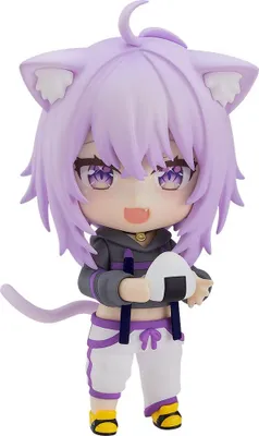 Nendoroid Nekomata Okayu Figur, 10 cm, Kunststoff, Mehrfarbig