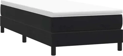 Obrázek produktu pro vidaXL Postel Box spring bez matrace černá 100x220 cm sametová
