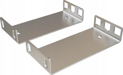 Produktbild von Rack-Verlängerungshalterung 1HE 100 mm Universal 2 Stk. Stalflex
