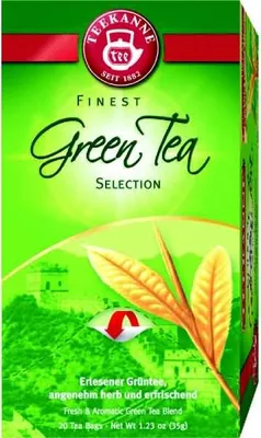 Produktbild von Teekanne Tee Premium Green Tea Mild Sencha, 20 Portionsbeutel à 1,75 g