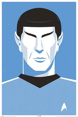 Zdjęcie produktu dla Star Trek – Pop Spock – 50. rocznica – 61 x 91,5 cm – plakat