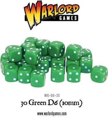 Produktbild von 30 Green D6 (10mm)