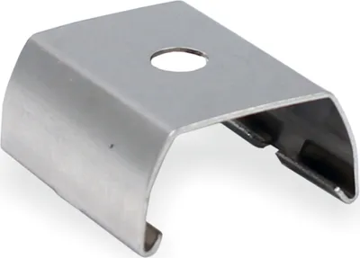 Produktbild von Stromschienen Clip Breite 24mm UNIPRO, Bohrung Ø 5,0 mm | vernickelt