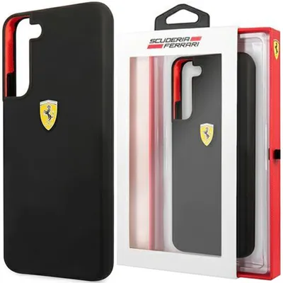 Produktbild von Ferrari 3666339045104, Cover, Samsung, Galaxy S22+, 16,8 cm (6.6"), Schwarz