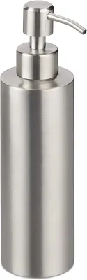 Produktbild von Seifenspender nachfüllbar Badezimmer Toilette Küche Pumpe Flüssigseifenspender Edelstahl gebürstet,350ml
