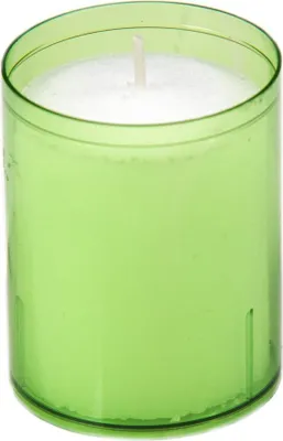 Produktbild von Sovie® Refill Kerzen in Kiwi 24 Stück im Tray - Brenndauer ca. 24 Stunden - Teelichter