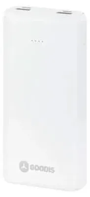 Image de Batterie externe 20 000 mAh transparente  Transparente, taille unique