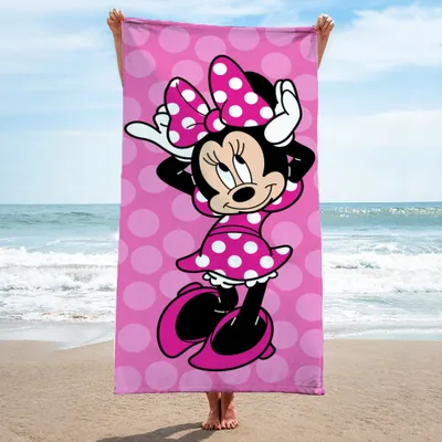 Produktbild von Disney Minnie Mouse Strandtuch Fröhlich