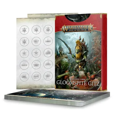 Produktbild von Schriftrollenkarten: Gloomspite Gitz DEU