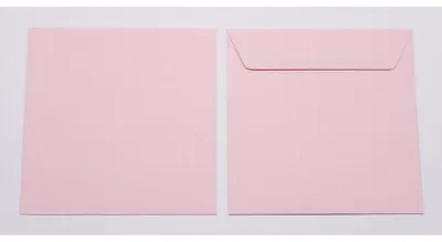 Produktbild von Briefumschläge 170x170mm 120g/qm gummiert VE=100 Stück zartrosa