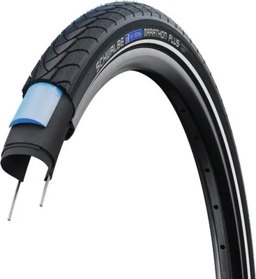 Produktbild von Schwalbe Marathon plus, 26", Stadt / Trekking, Tubeless-Ready-Reifen, Klappbarer Wulst, Schwarz, 55 - 95 Psi