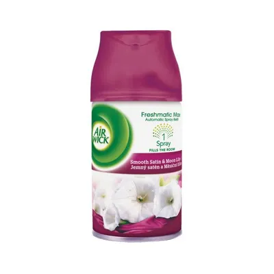 Zdjęcie produktu dla Air Wick Freshmatic Zapas Księżycowa Lilia Otulona Satyną 250 ml